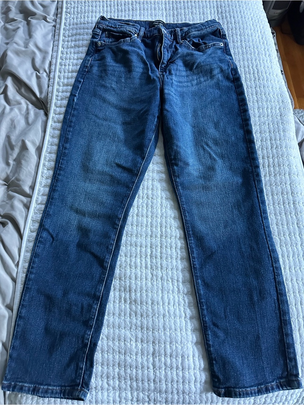 Banana Republic Dark Blue Straight-Leg Women's Jeans